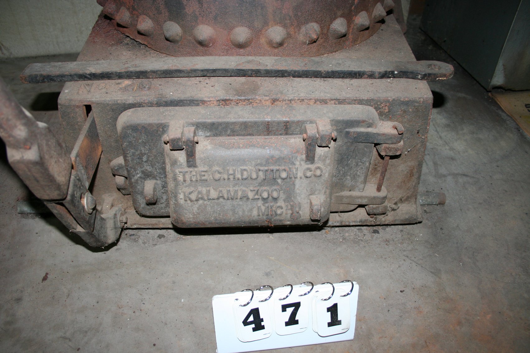 Image for Antique Boiler No 20 C. H. Dutton Co 1800's