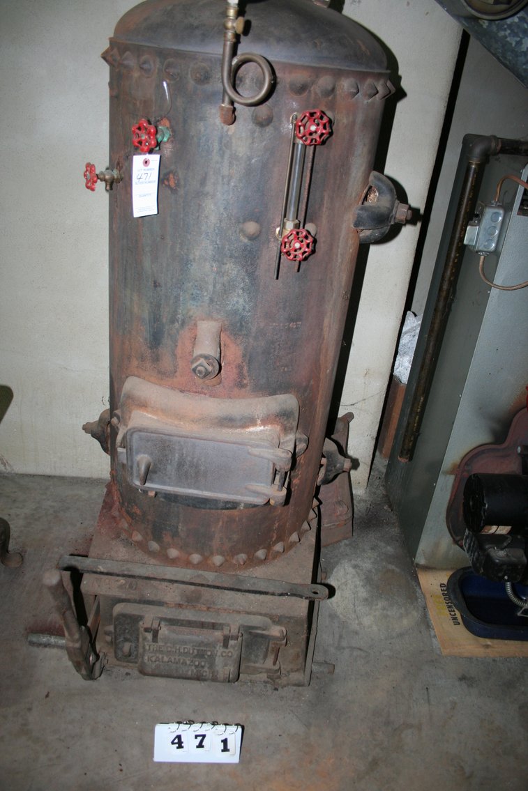 Image for Antique Boiler No 20 C. H. Dutton Co 1800's