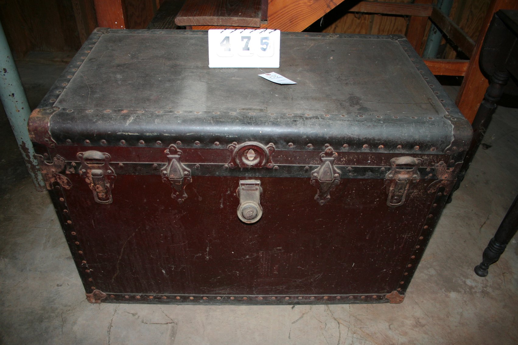 Image for Antique Trunk & Original Key