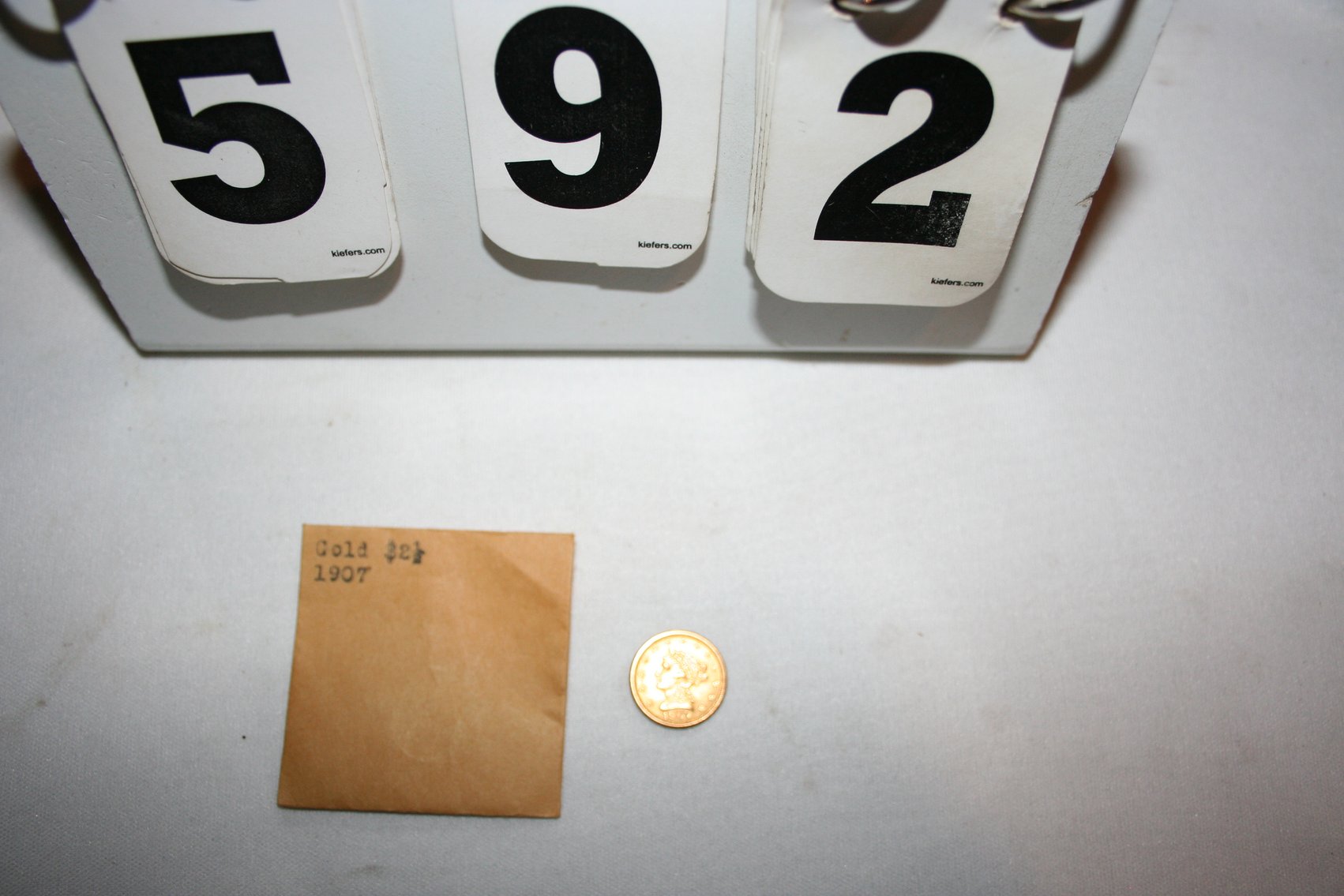 Image for 1907 Gold $2 1/2