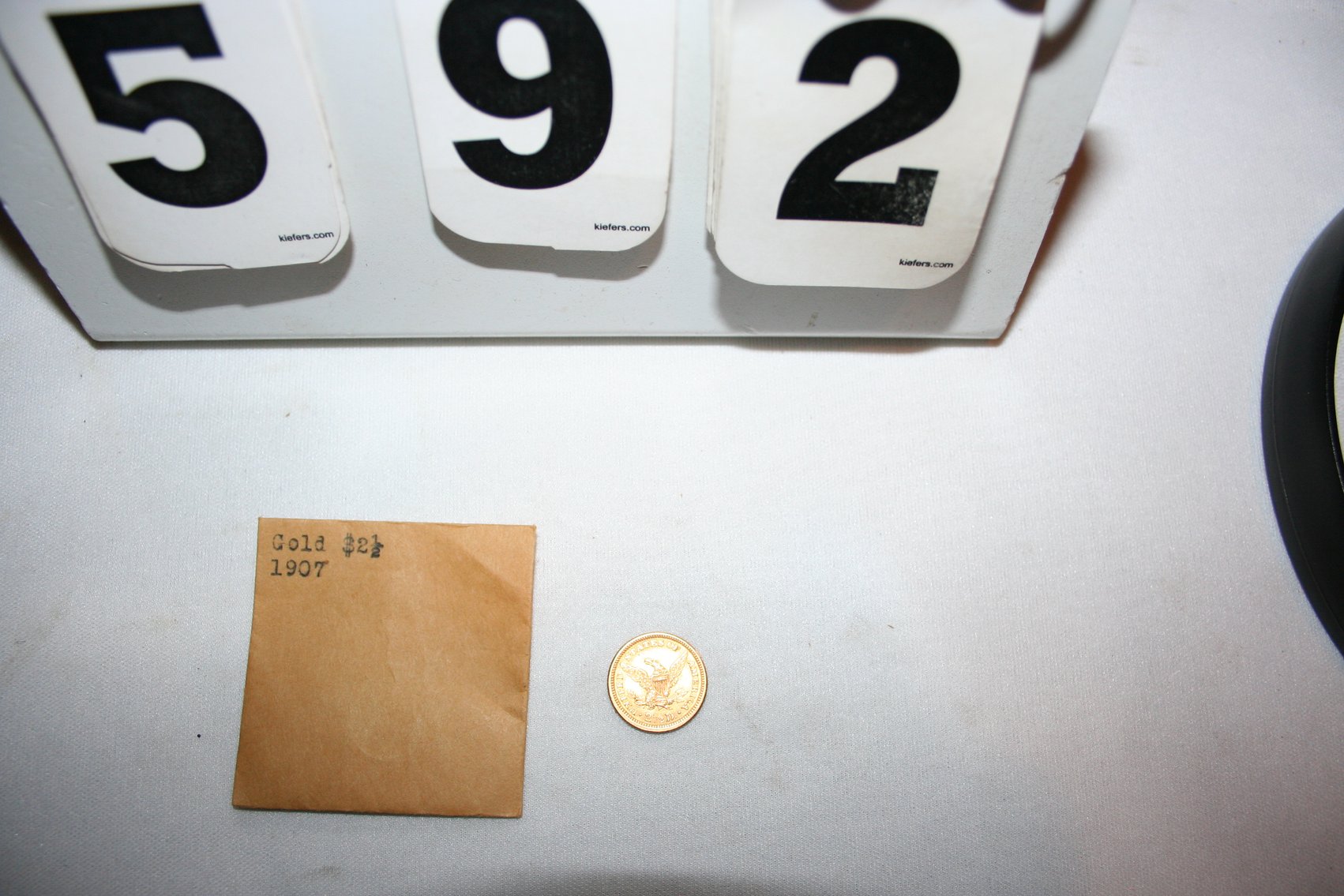 Image for 1907 Gold $2 1/2