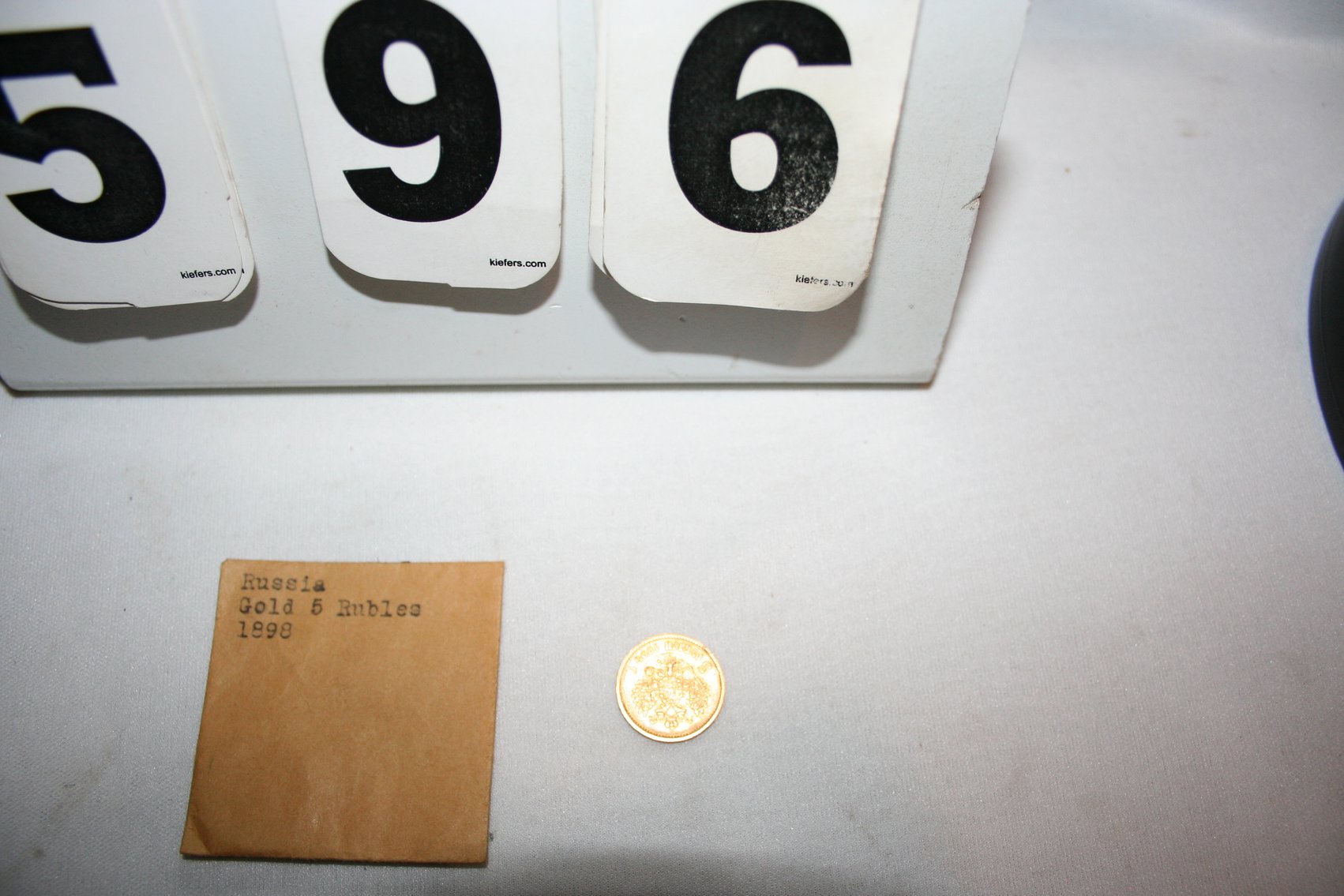 Image for 1898 Gold 5 Rubles Russia