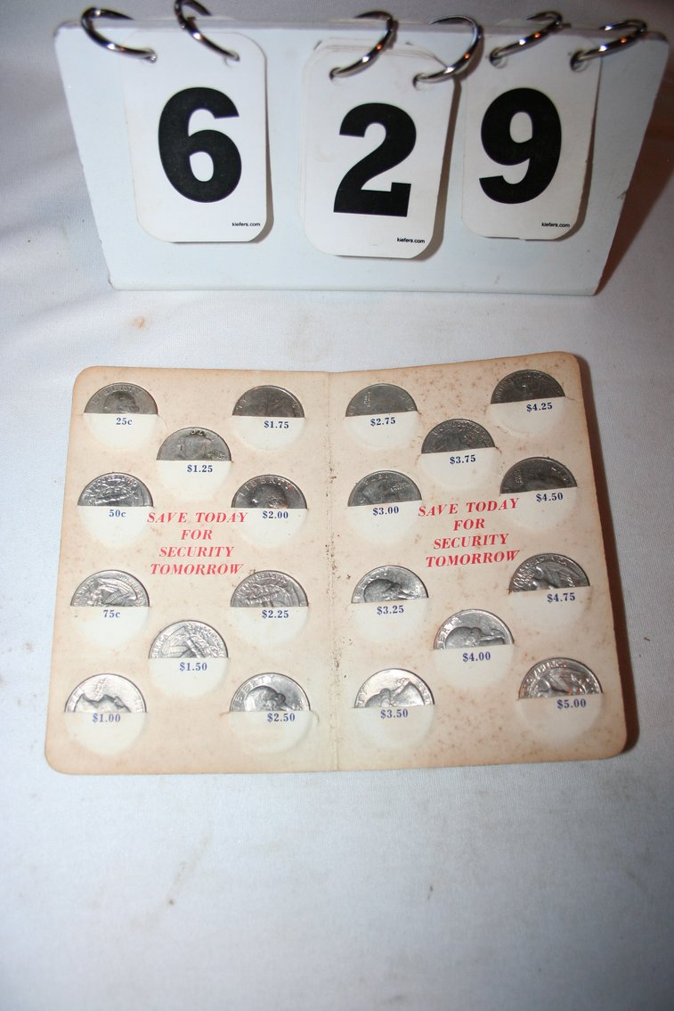 Image for Coin Book Quarters 1970's to 1980's