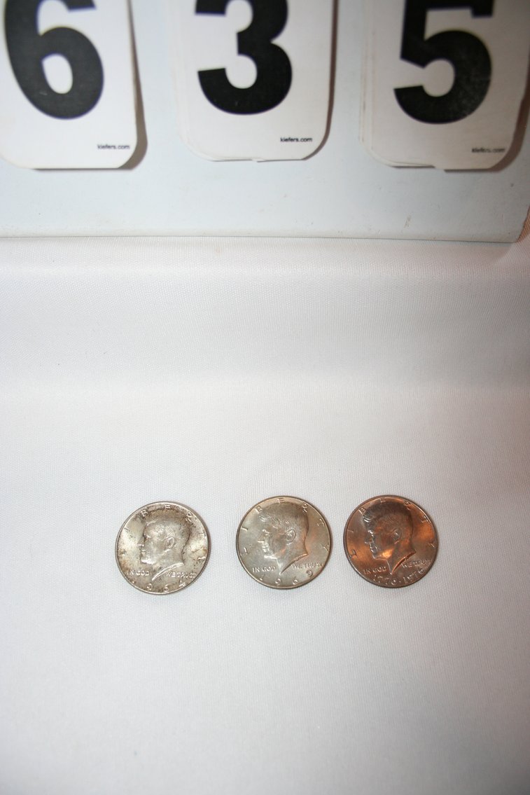 Image for Kennedy Halves 1964, 1969, 1776 - 1976