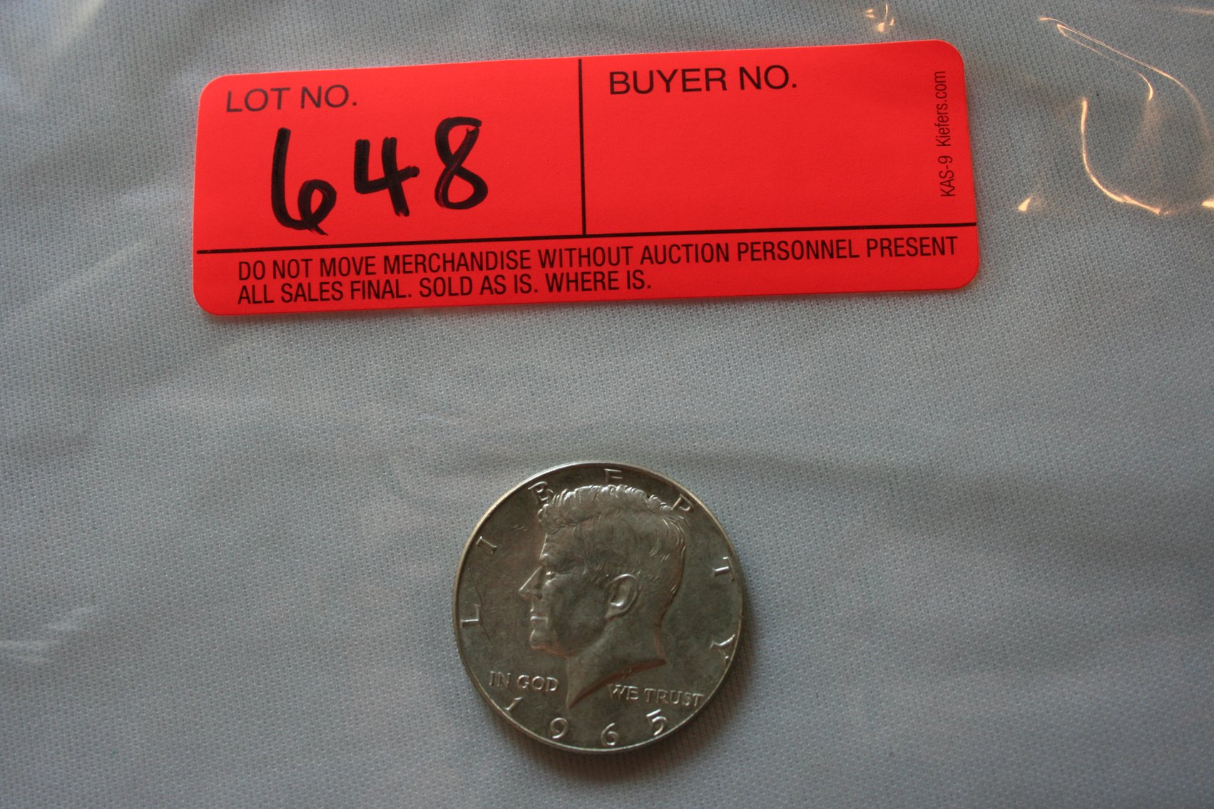 Image for 1965 Kennedy Half