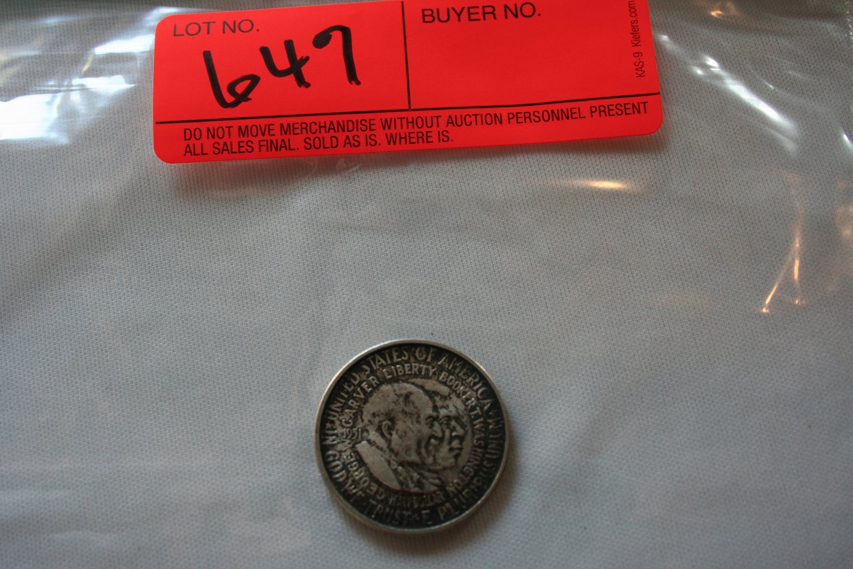Image for 1952 Carver / Washington Silver Half Dollar