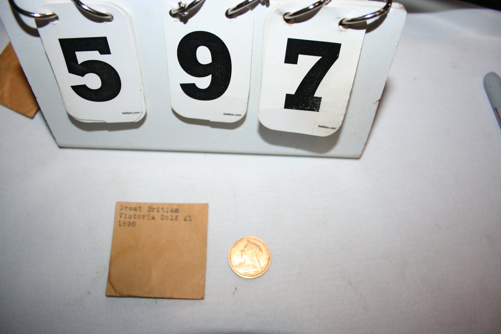 Image for 1898 Gold Great Britian Victoria Gold