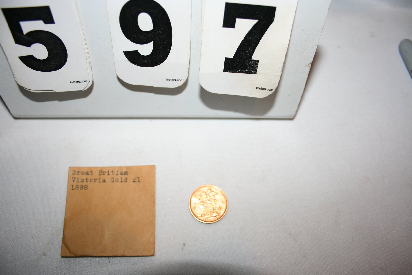 Image for 1898 Gold Great Britian Victoria Gold