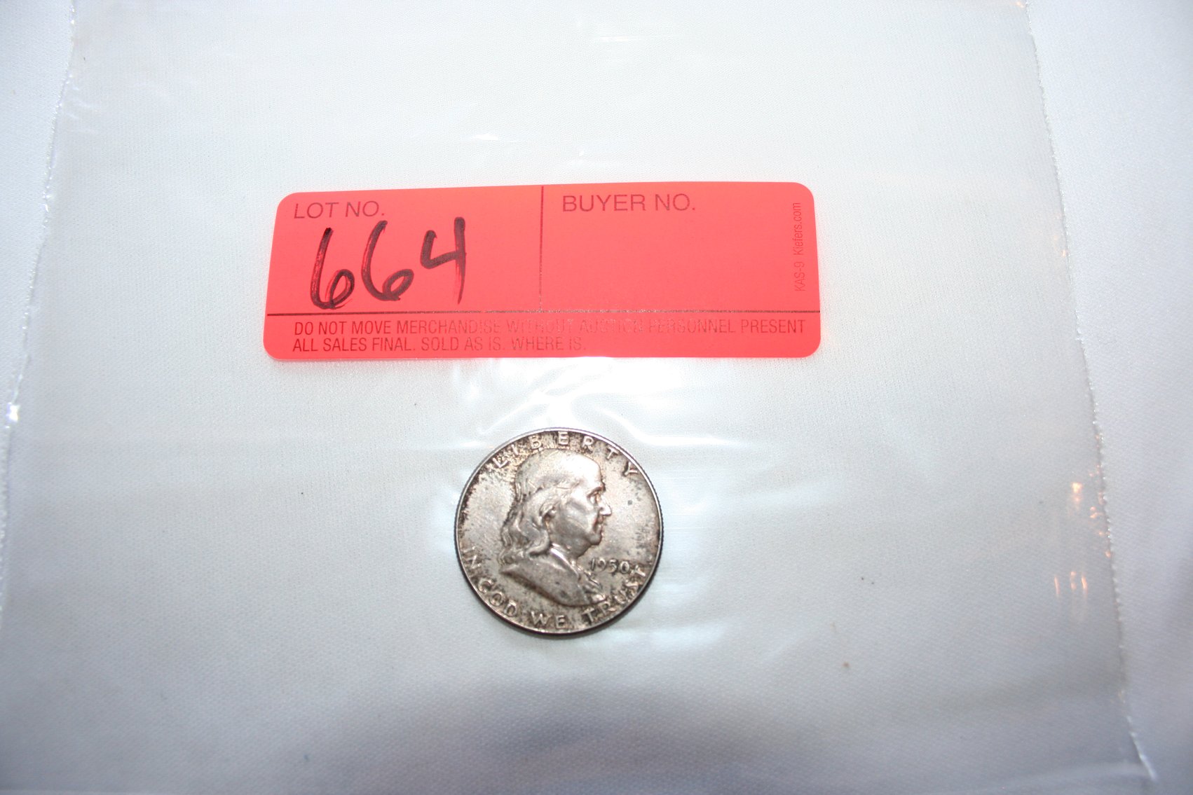 Image for 1950 Franklin Half Dollar