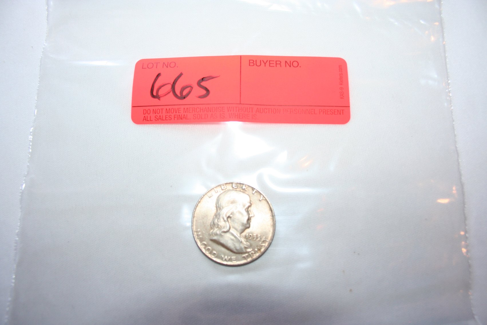 Image for 1953 Franklin Half Dollar