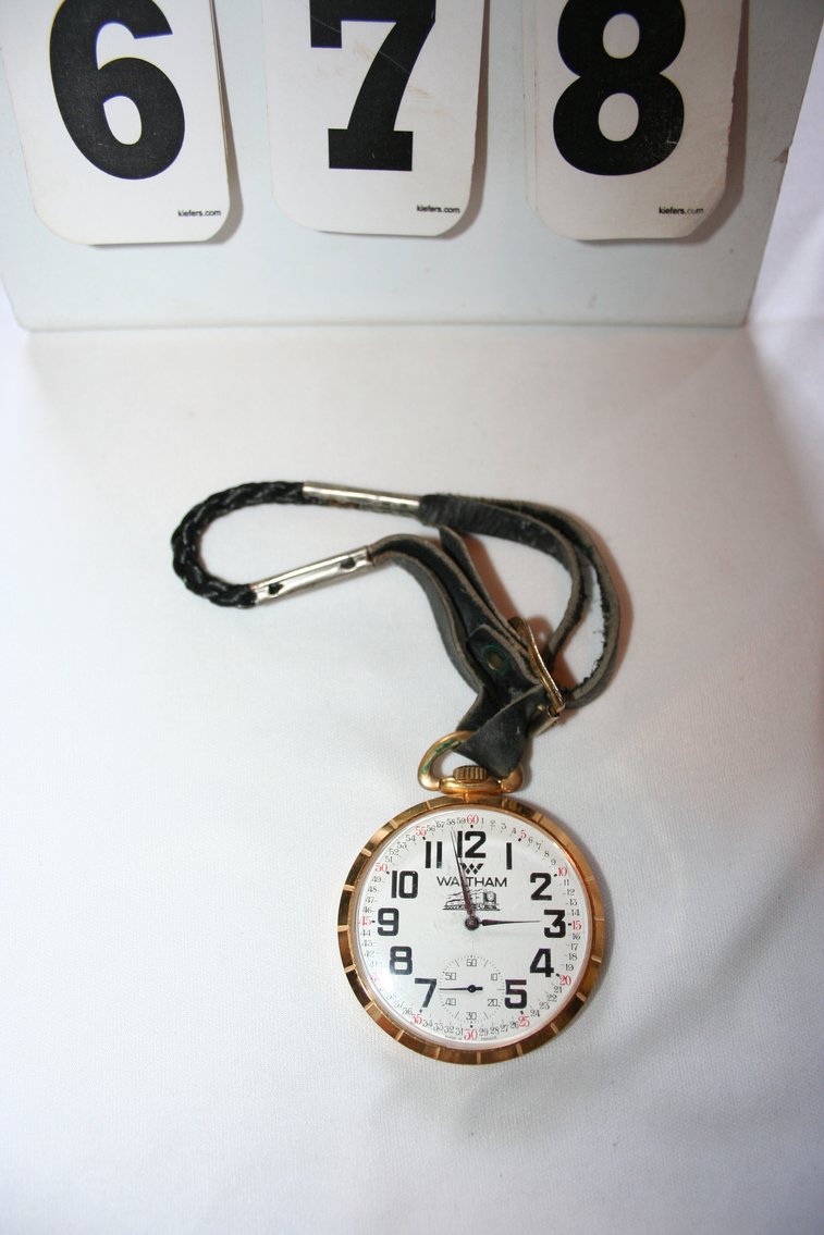 Image for Waltham Railroad Pocket Watch