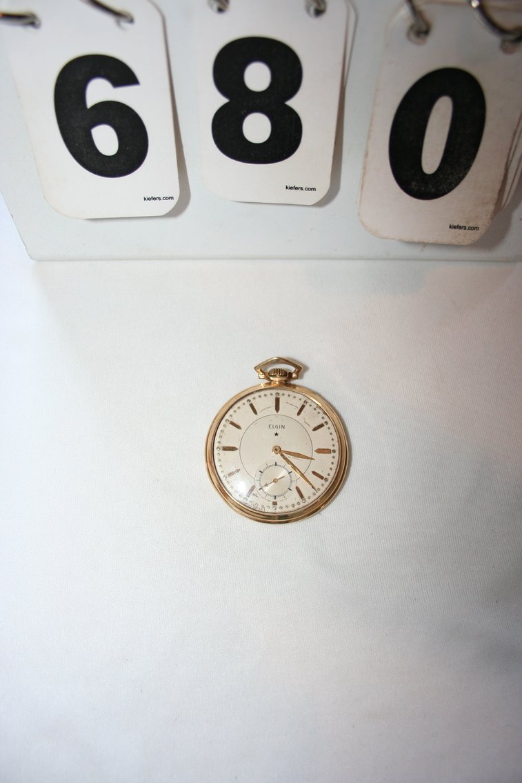 Image for Elgin 17 Jewel Pocket Watch (Running)