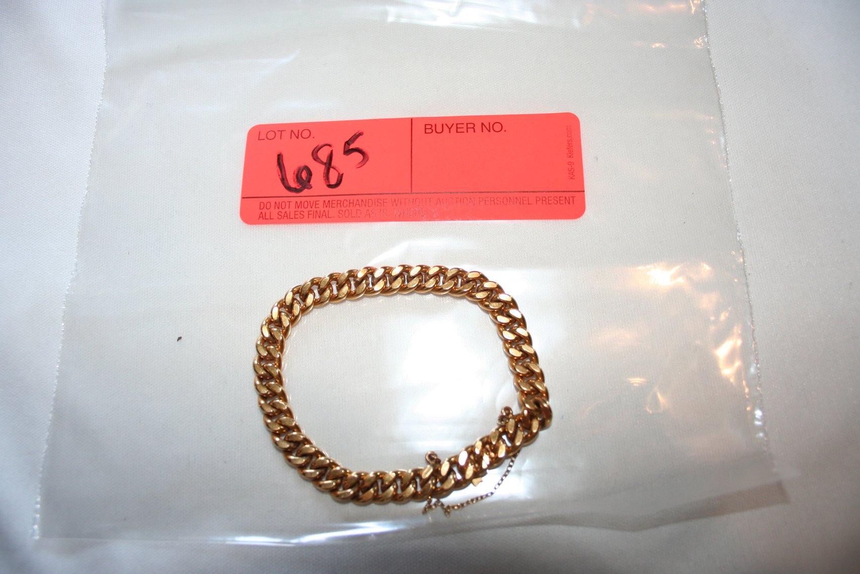 Image for Braclet Test 14K 19.2 GR 12.3 PW