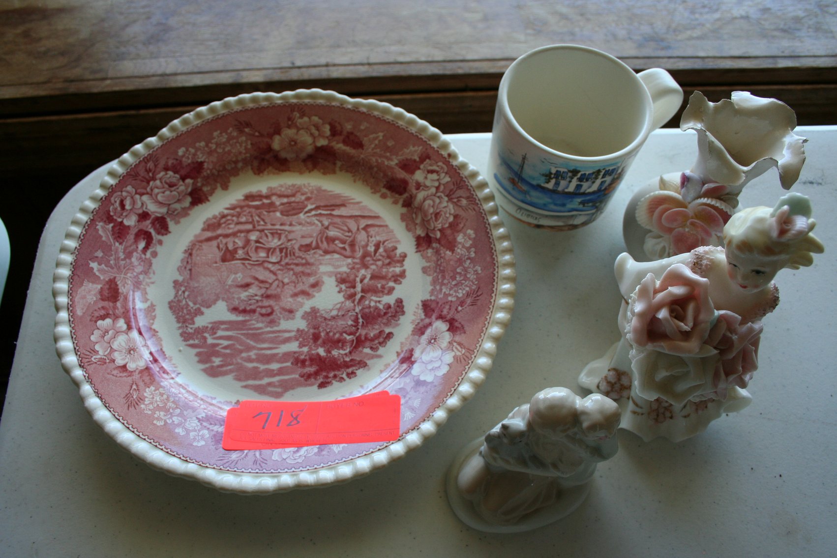Image for Vintage Figurines & Bowl