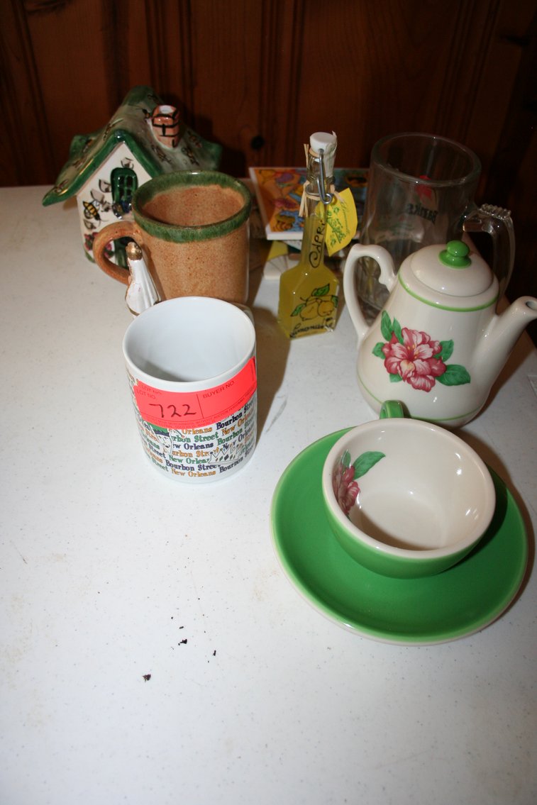 Image for Vintage Pottery Hand Painted & Signed