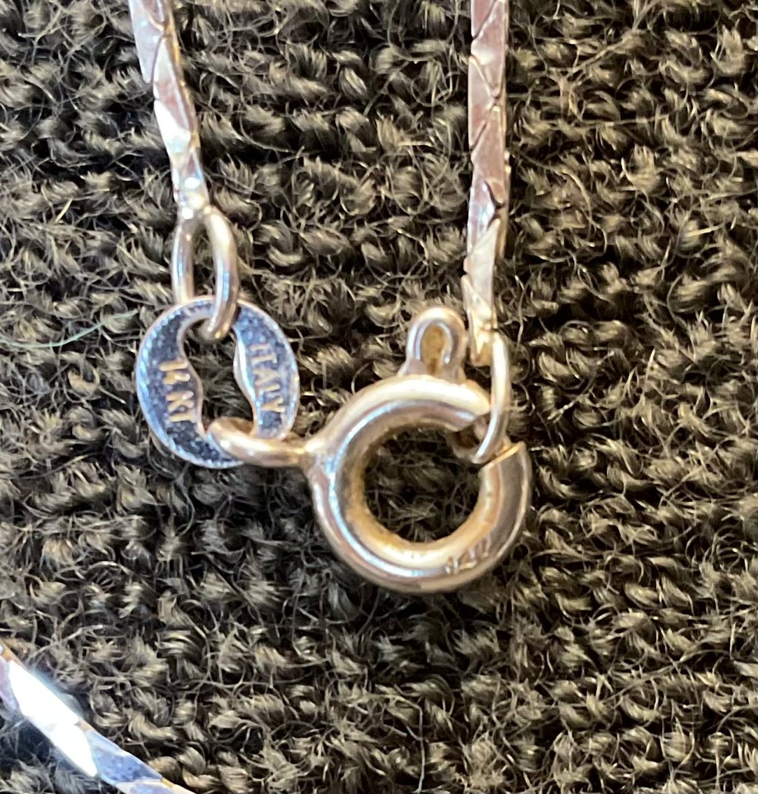 Image for 14 Kt White Gold Necklace