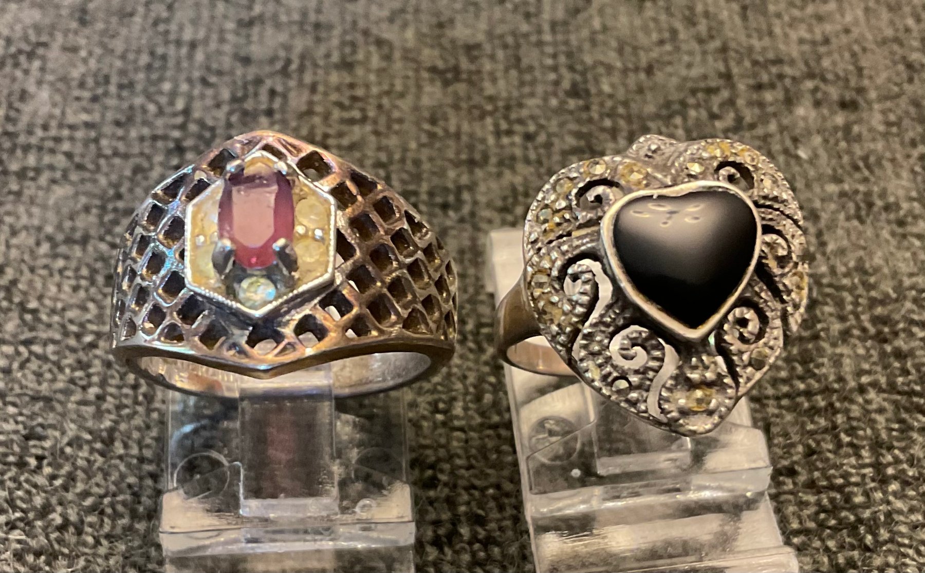 Image for Two Sterling Silver Rings