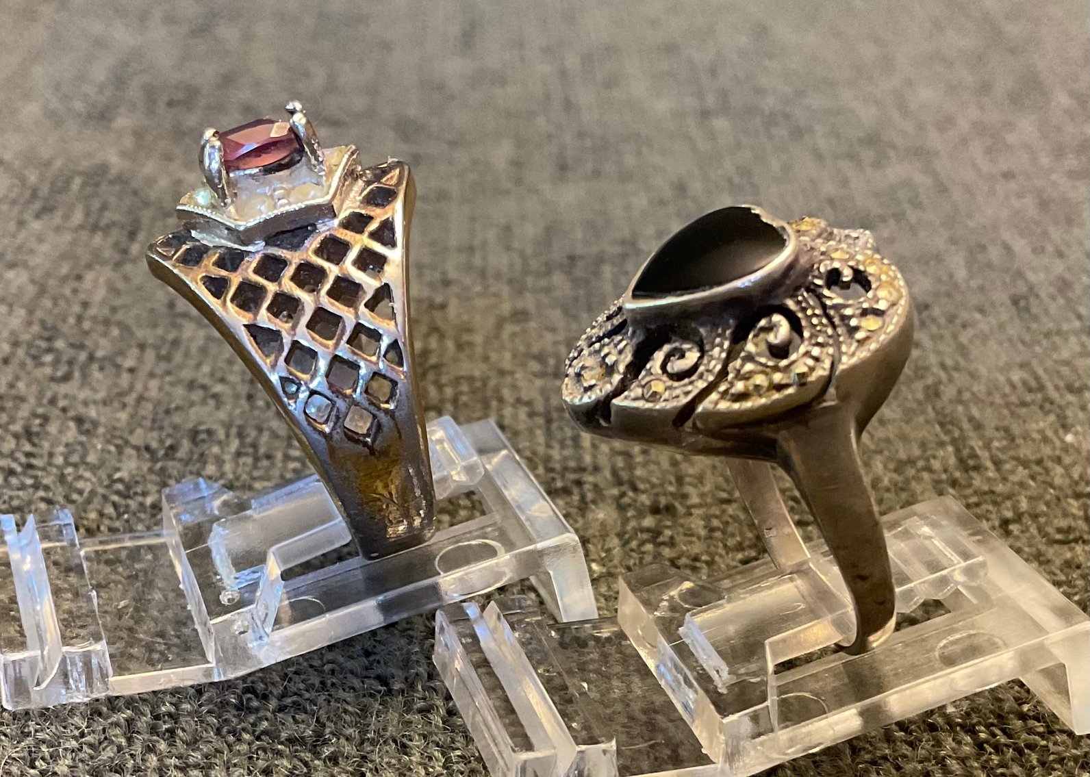 Image for Two Sterling Silver Rings