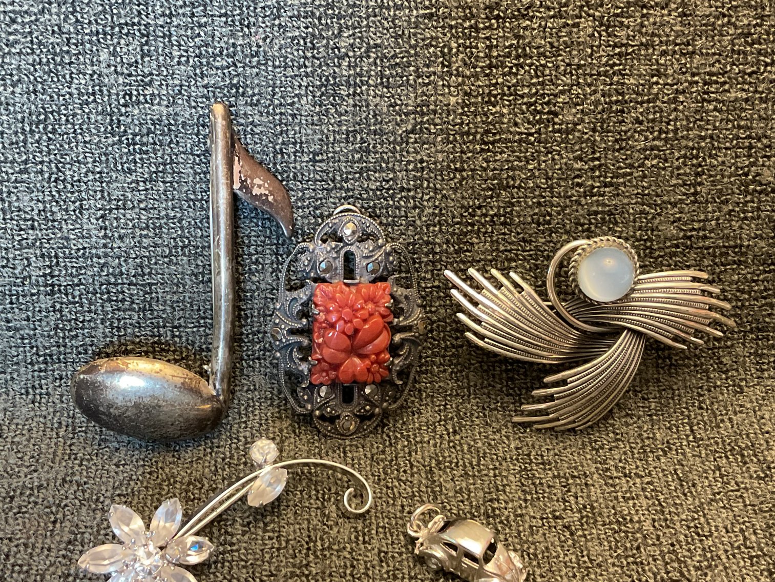 Image for Sterling Silver Pins and Pendants