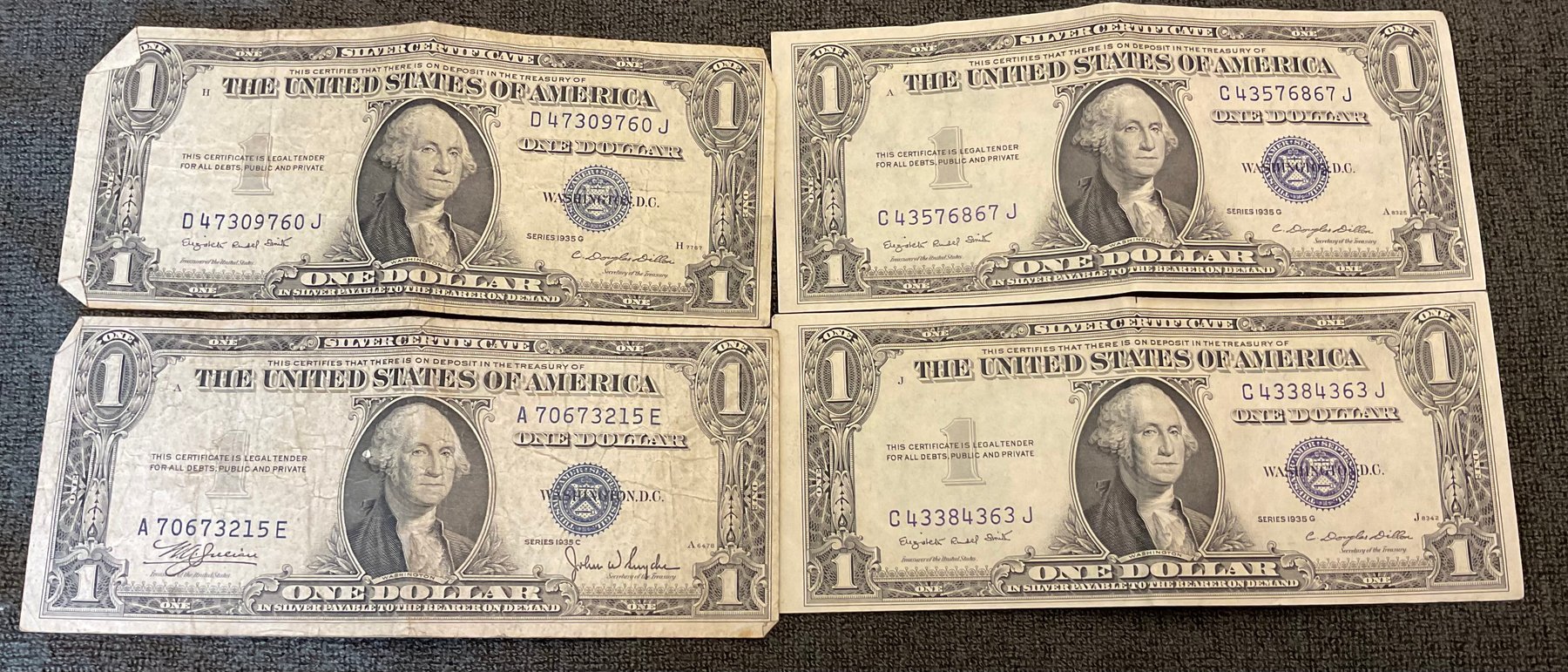 Image for 1935 G Silver Certificates