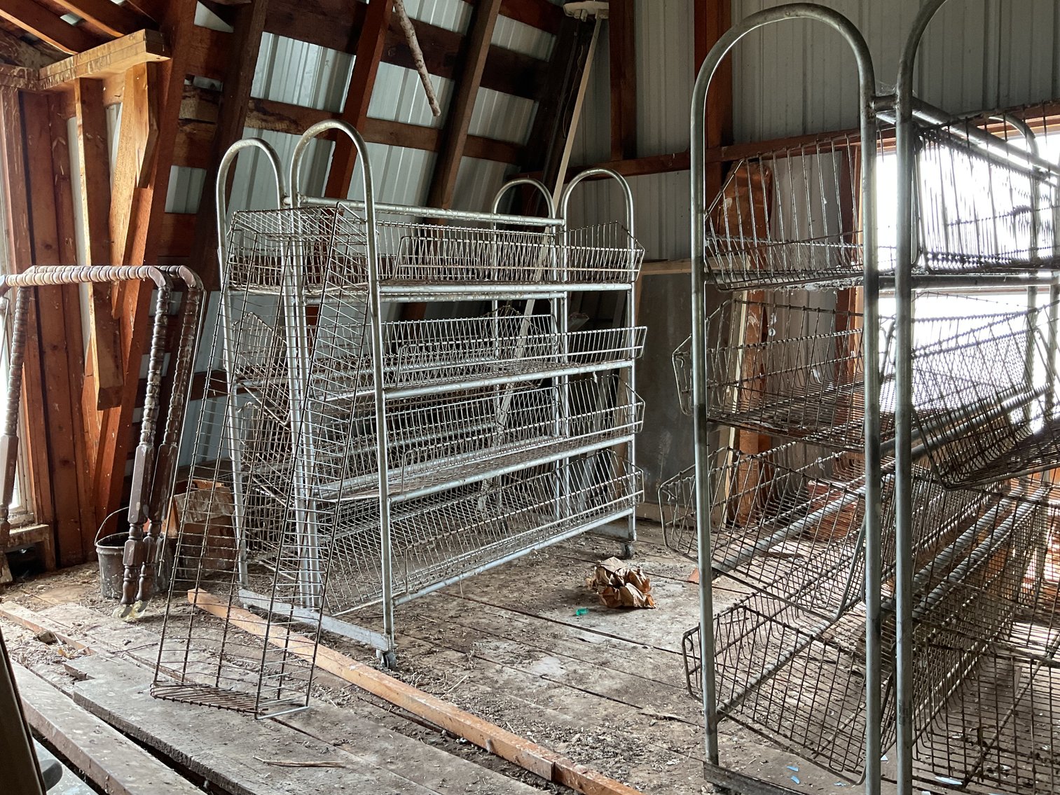 Image for Rolling Metal Racks