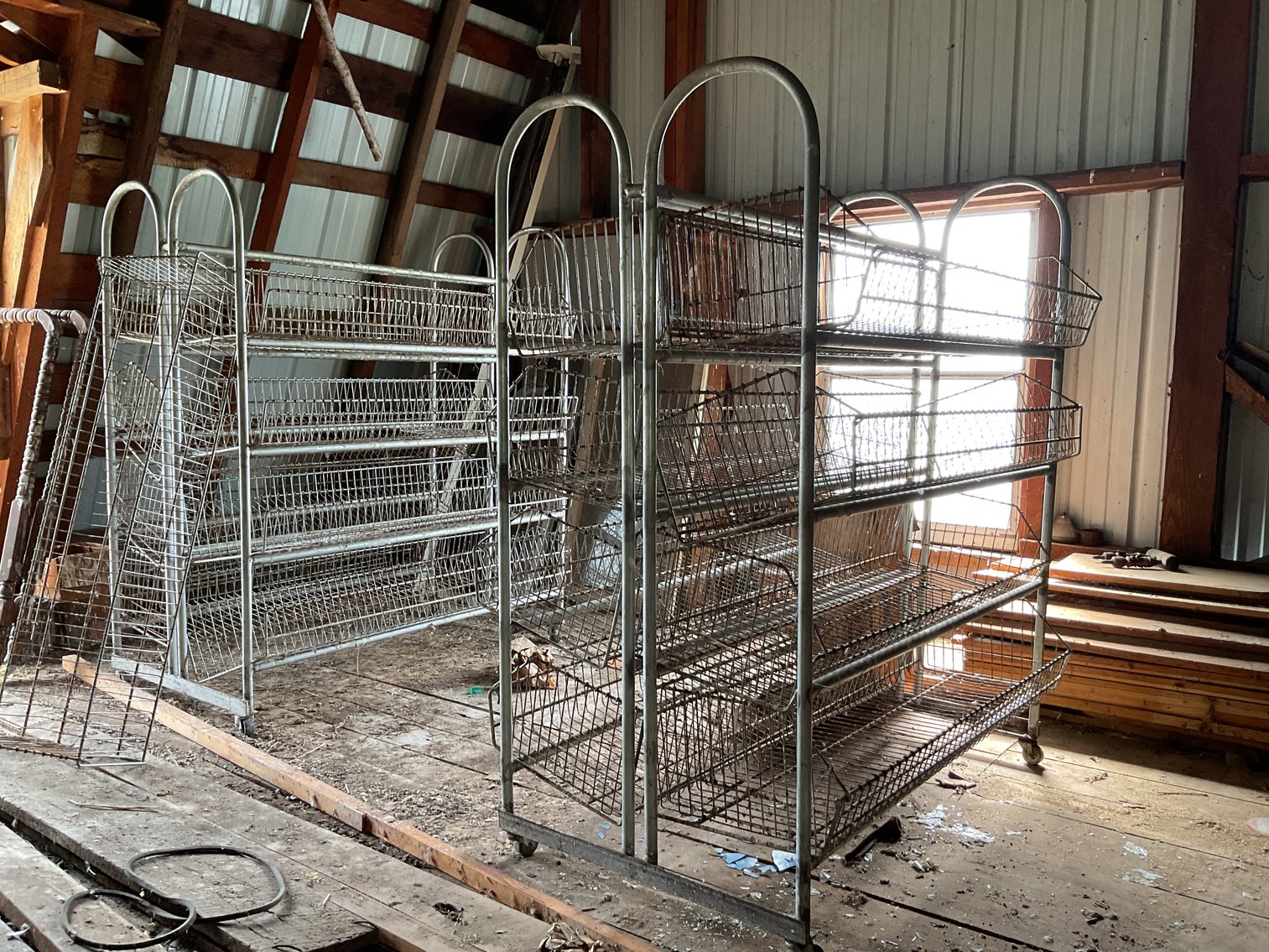 Image for Rolling Metal Racks