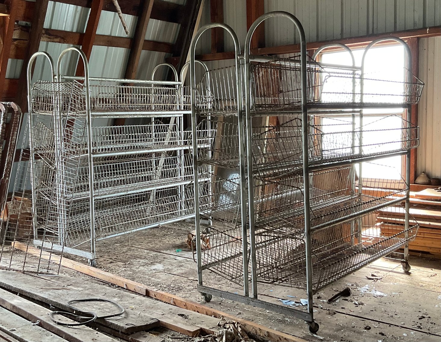 Image for Rolling Metal Racks