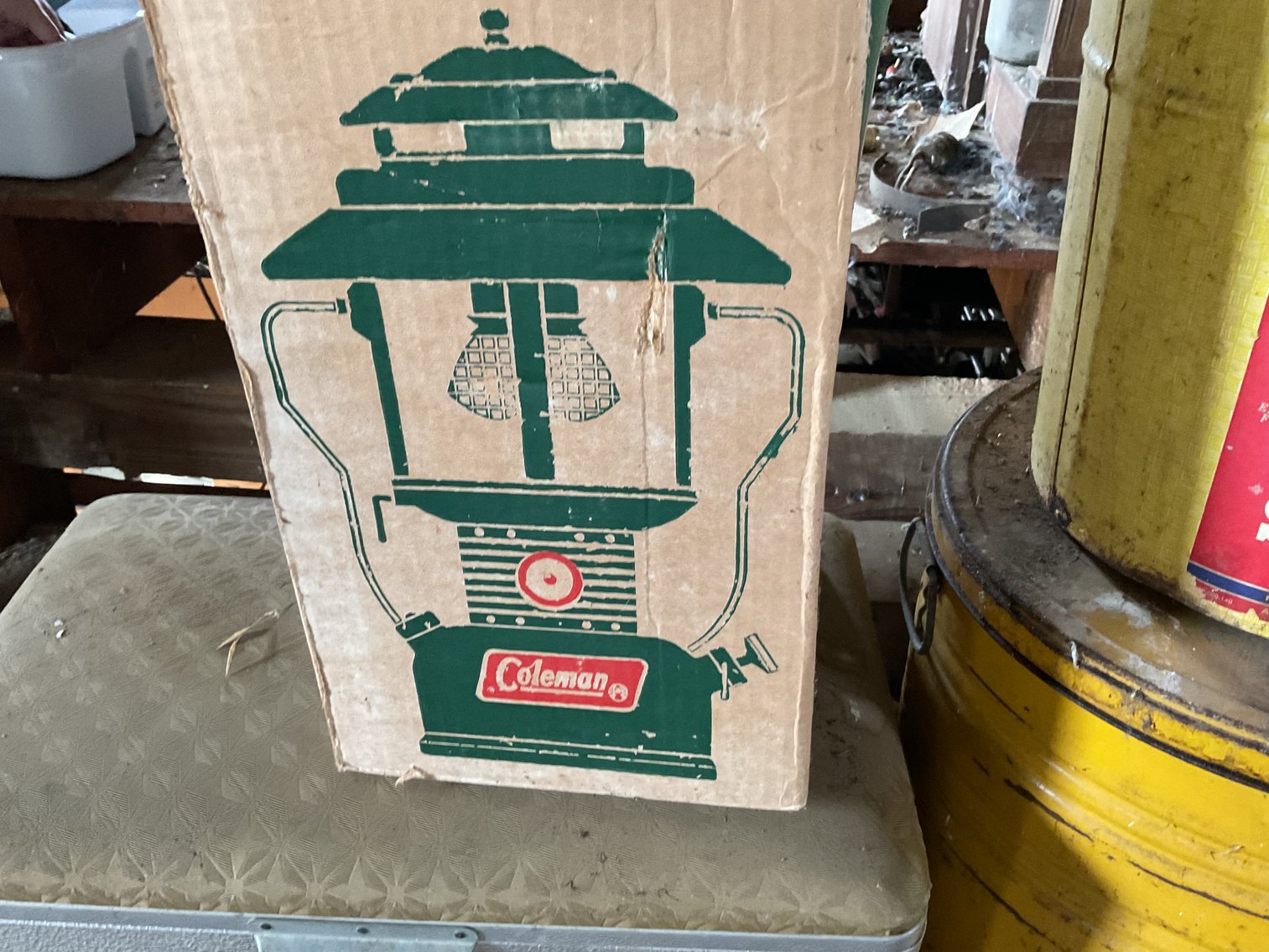 Image for Vintage Cooler, Coleman Lantern, and More