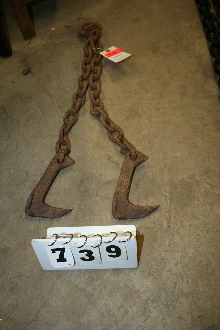 Image for Logging Hook Black Smith Forged