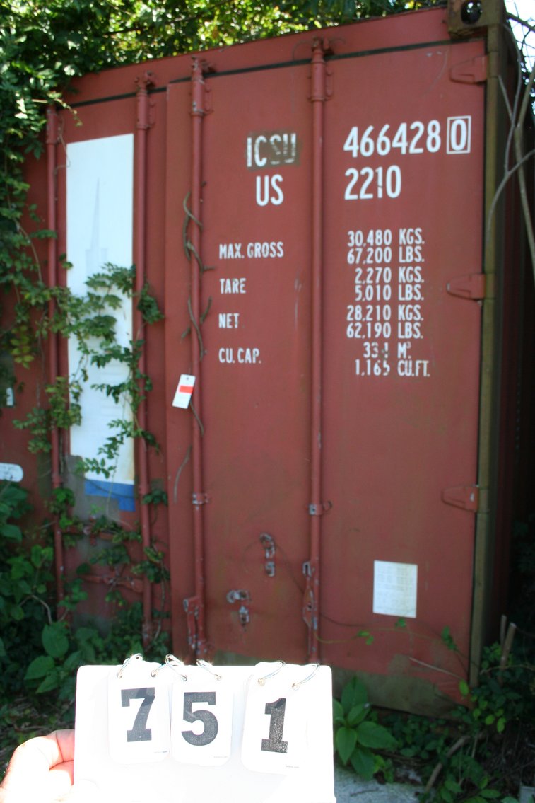 Image for 20 Foot Storage Container & Contents
