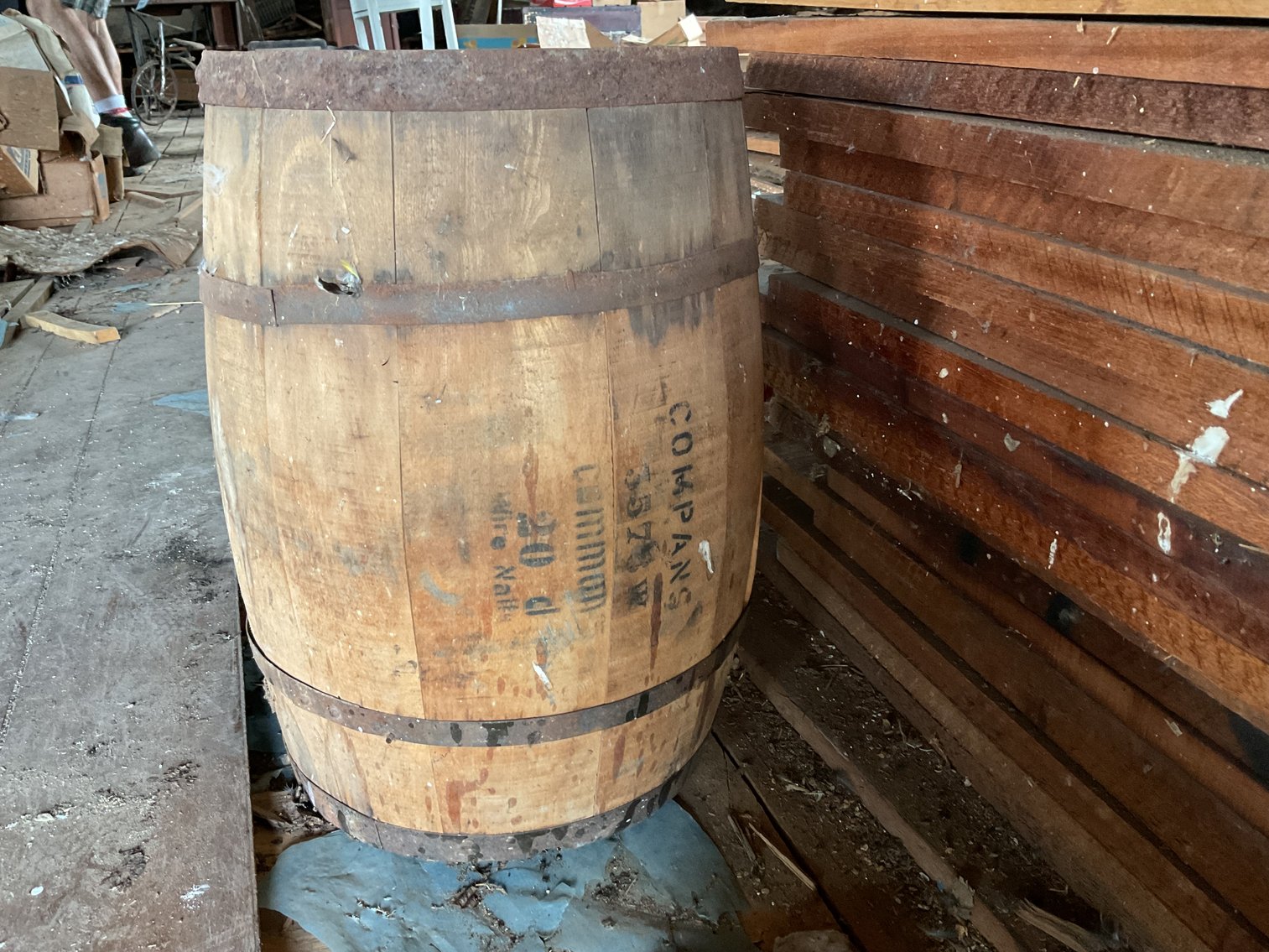 Image for Wooden Ladders and a Nail Keg