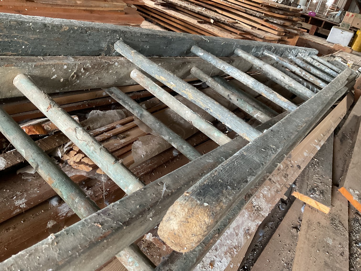 Image for Wooden Ladders and a Nail Keg
