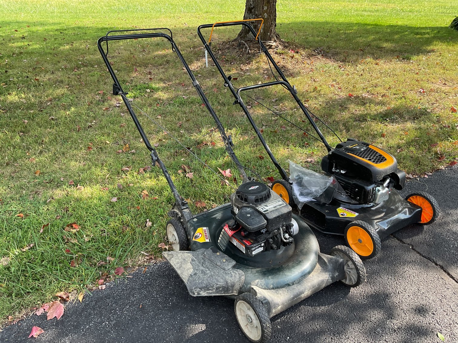 Image for Two Push Mowers