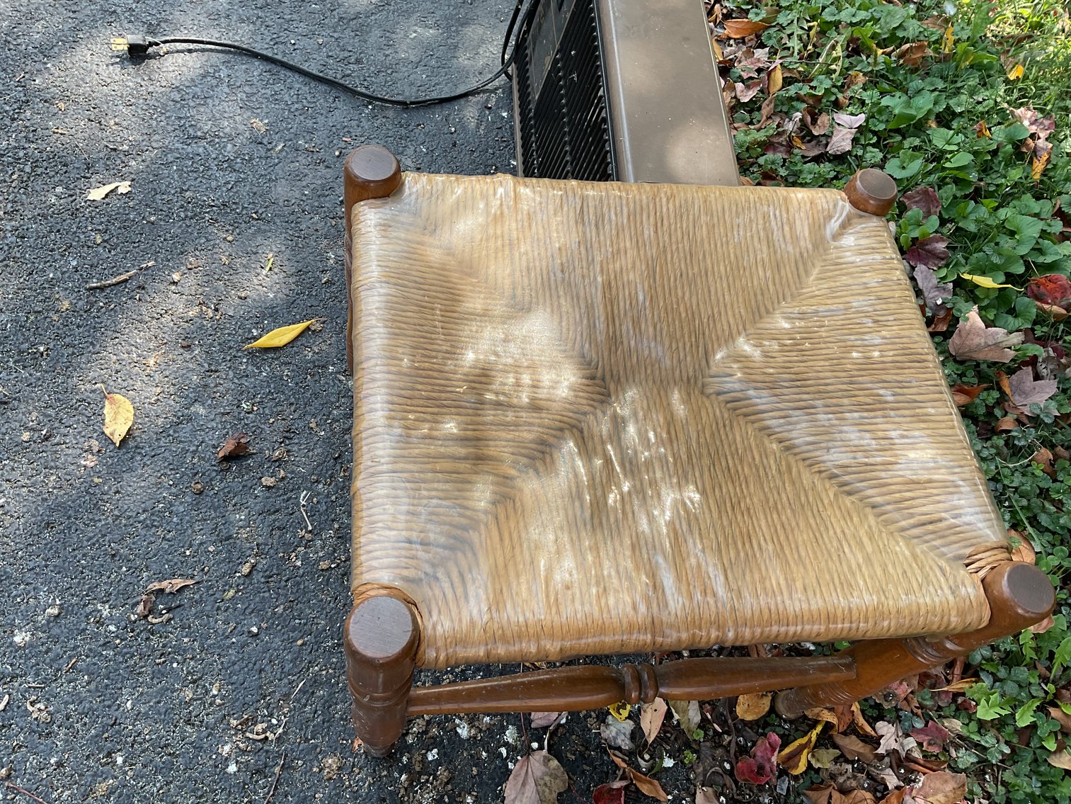 Image for Stool and Electric Heater