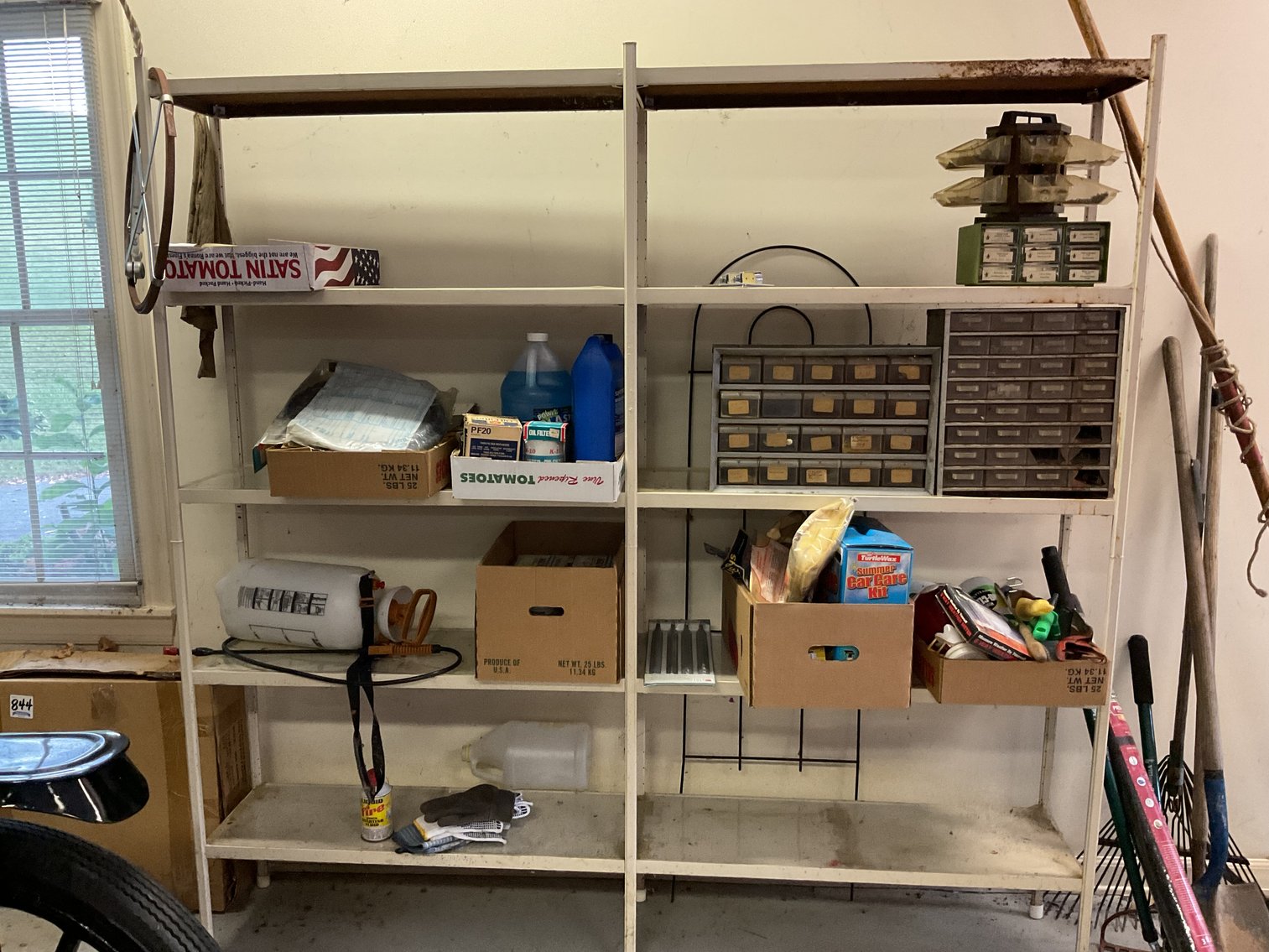 Image for Storage Shelves and Contents