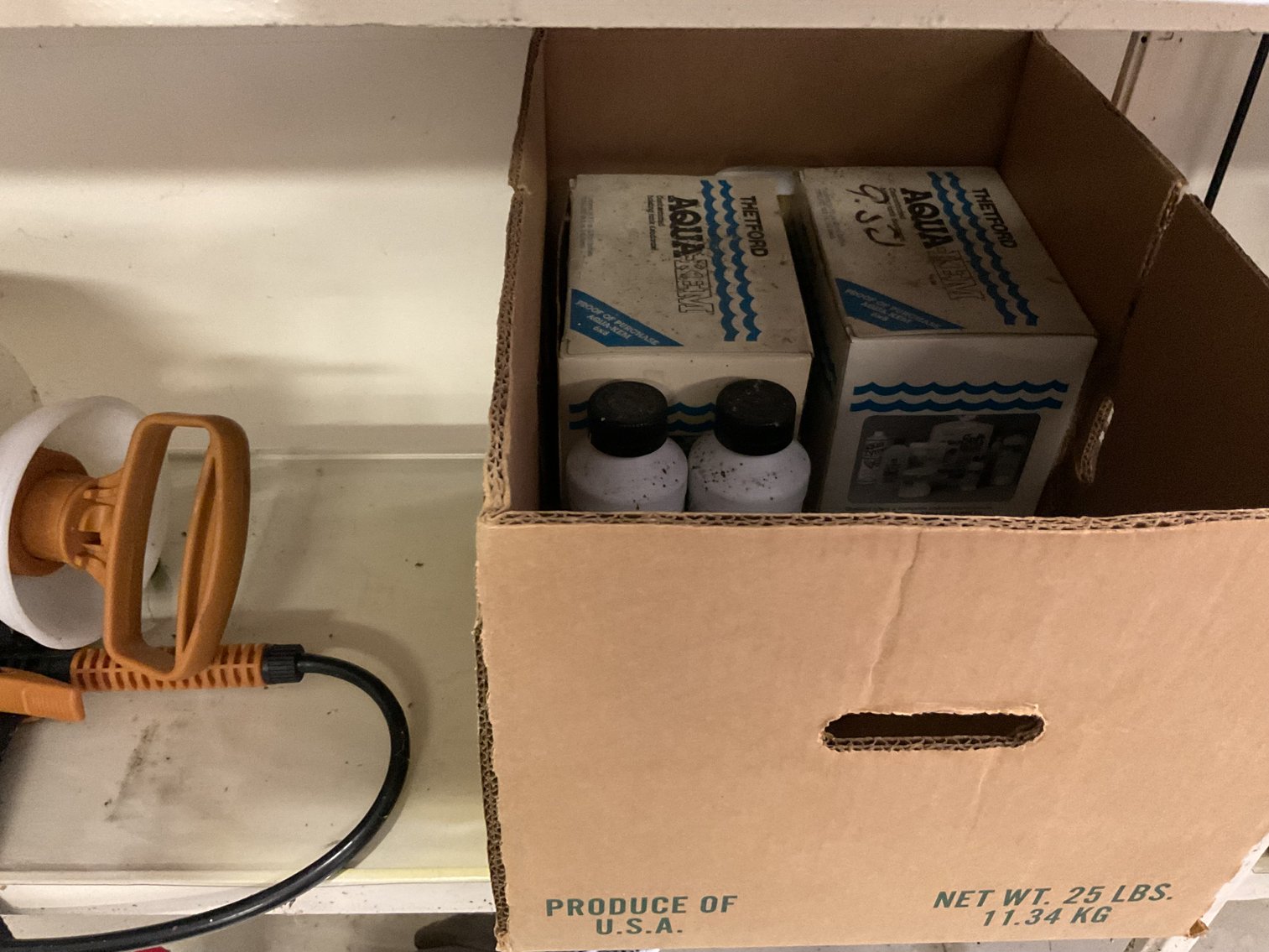 Image for Storage Shelves and Contents