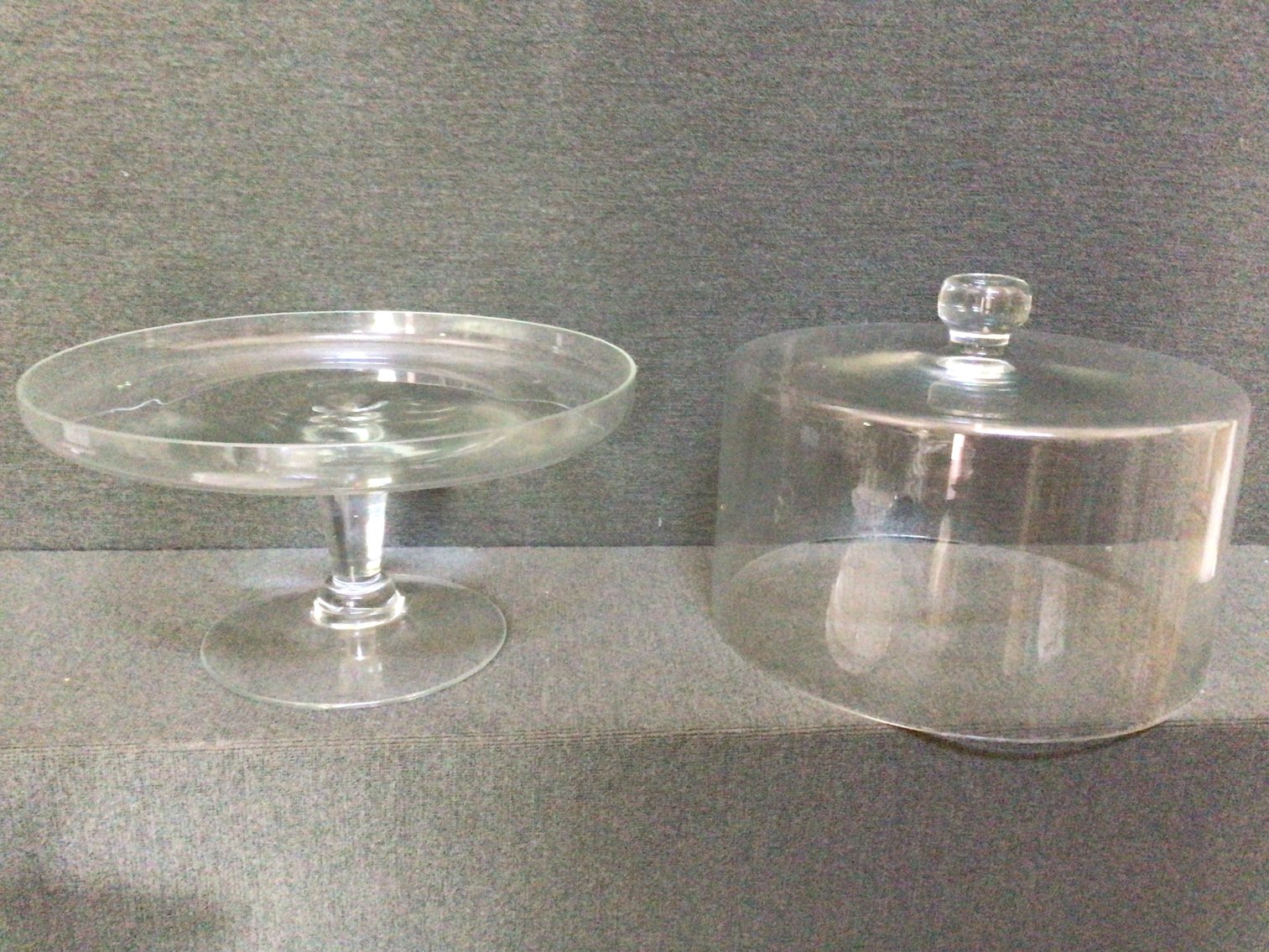 Image for Domed Cake Stand and Tidbit Tray