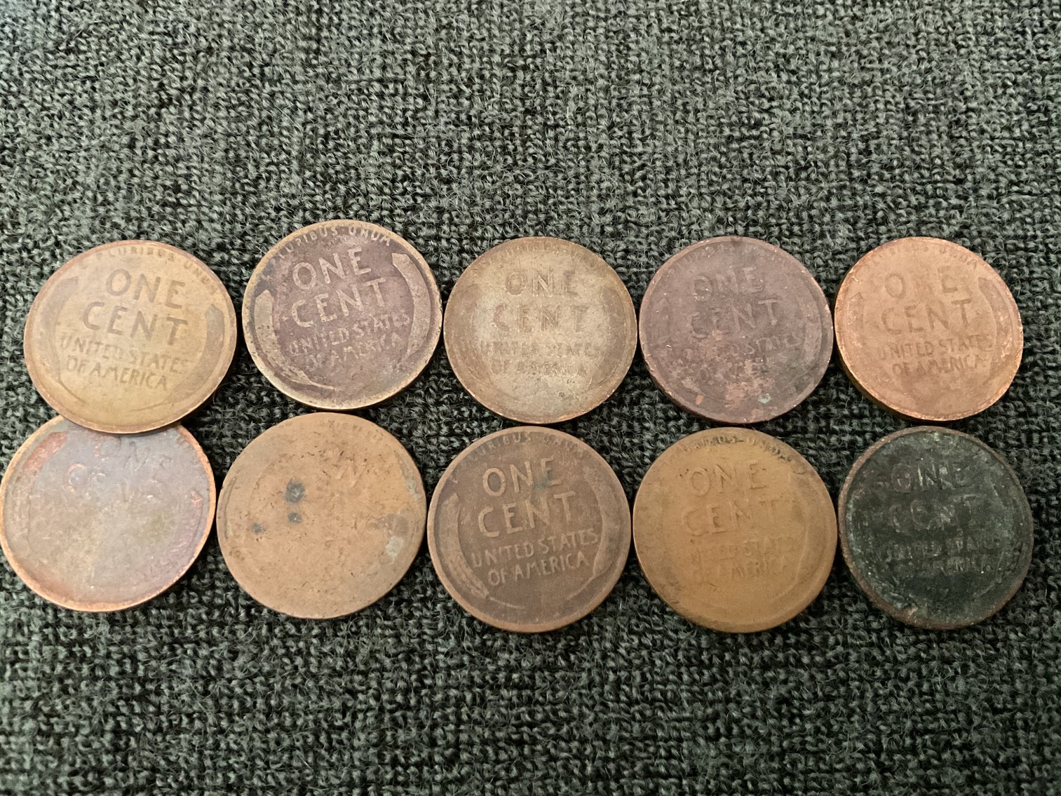 Image for Wheat Pennies from the 1910’s