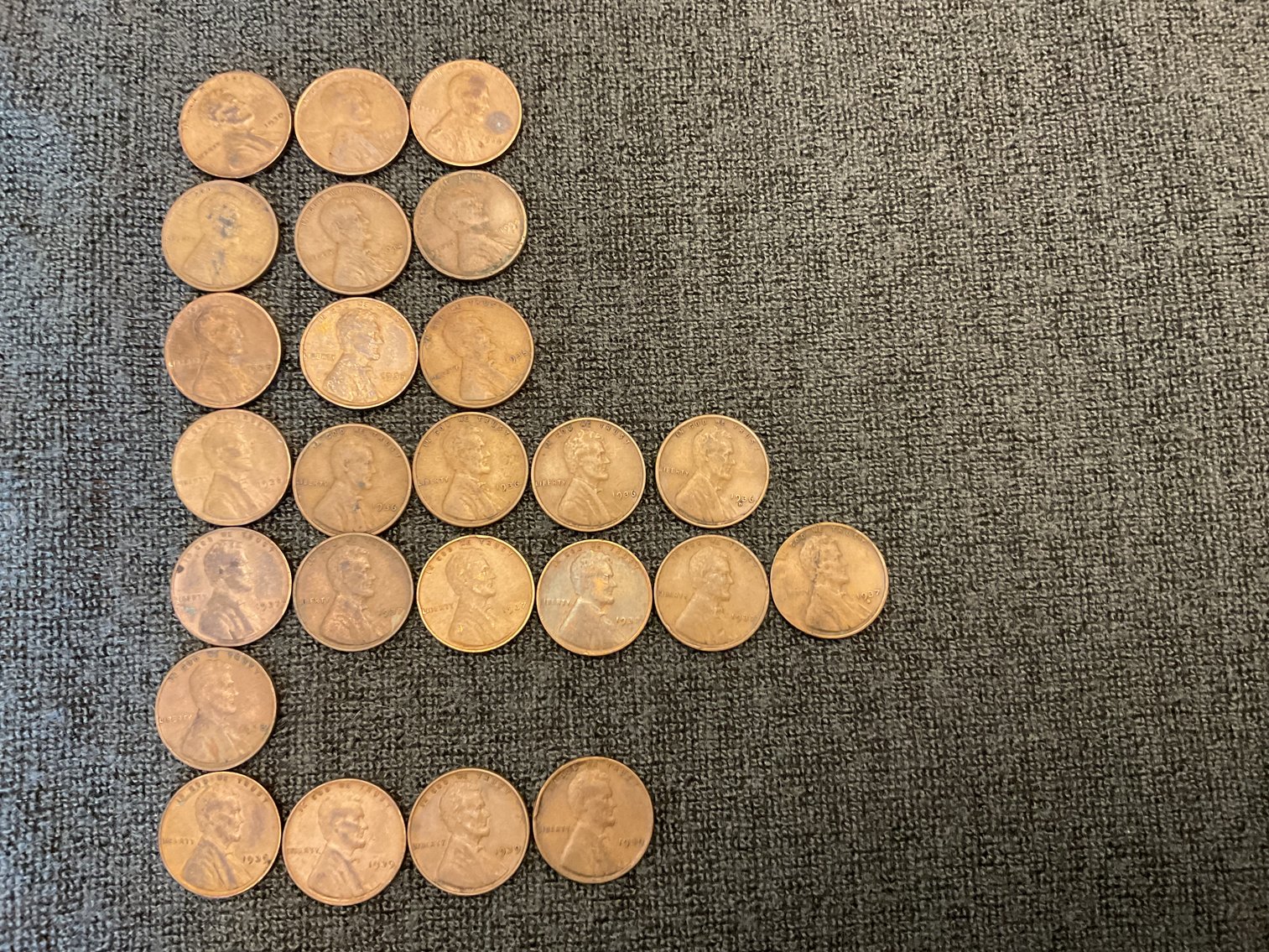 Image for Wheat Pennies from the 1930’s
