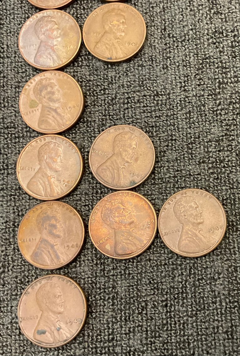 Image for Wheat Pennies from the 1940’s