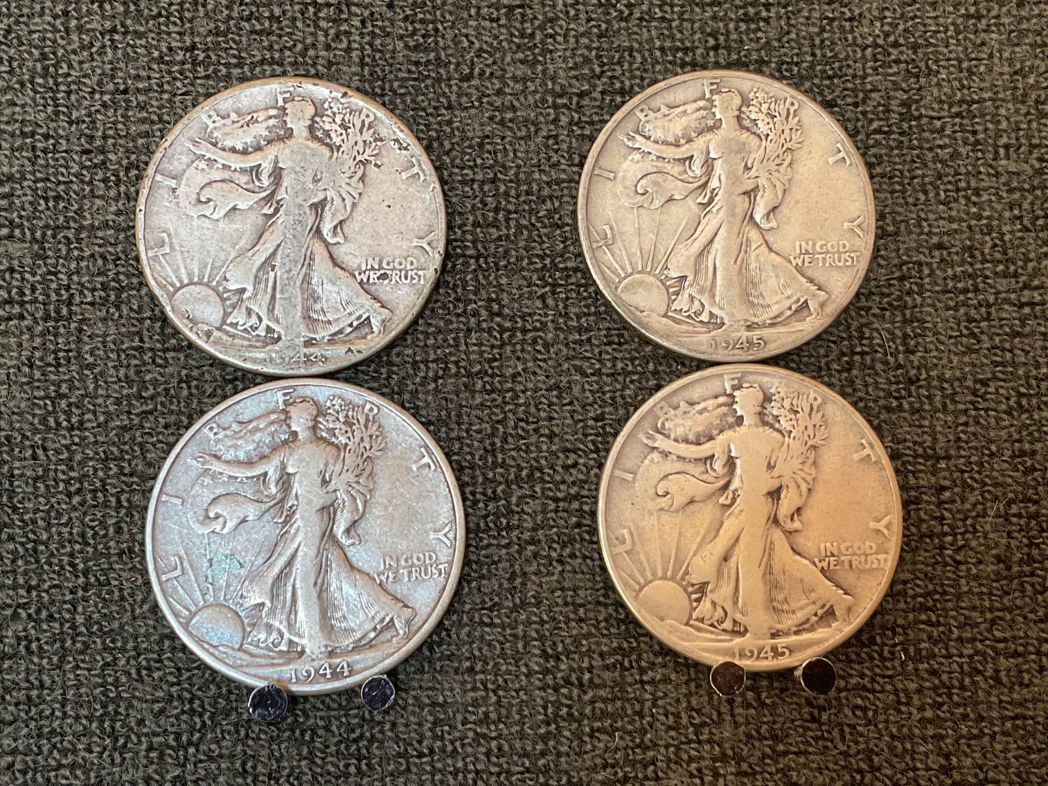 Image for 1944-45 Walking Liberty Half Dollars