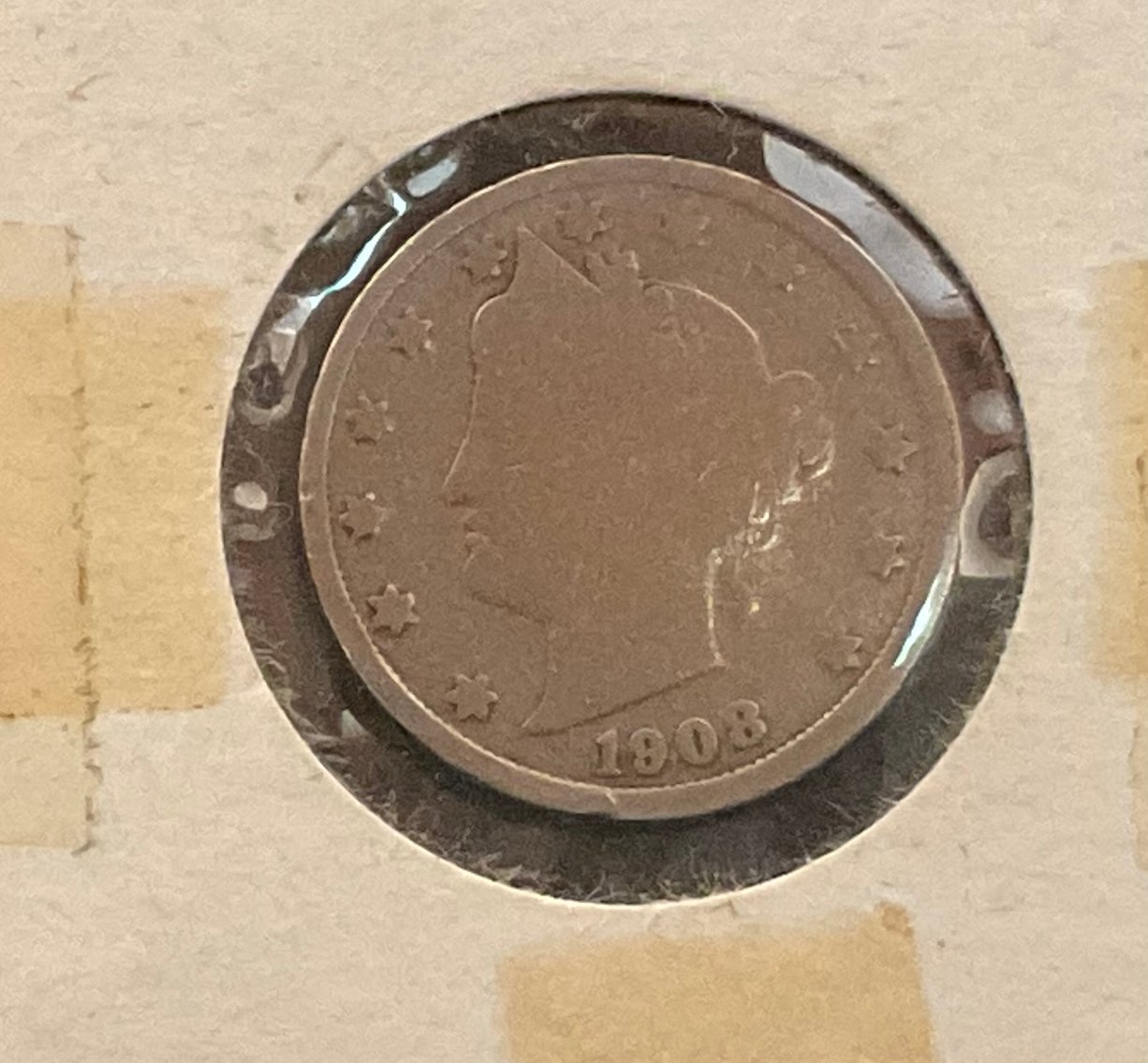 Image for 1908 V Nickel
