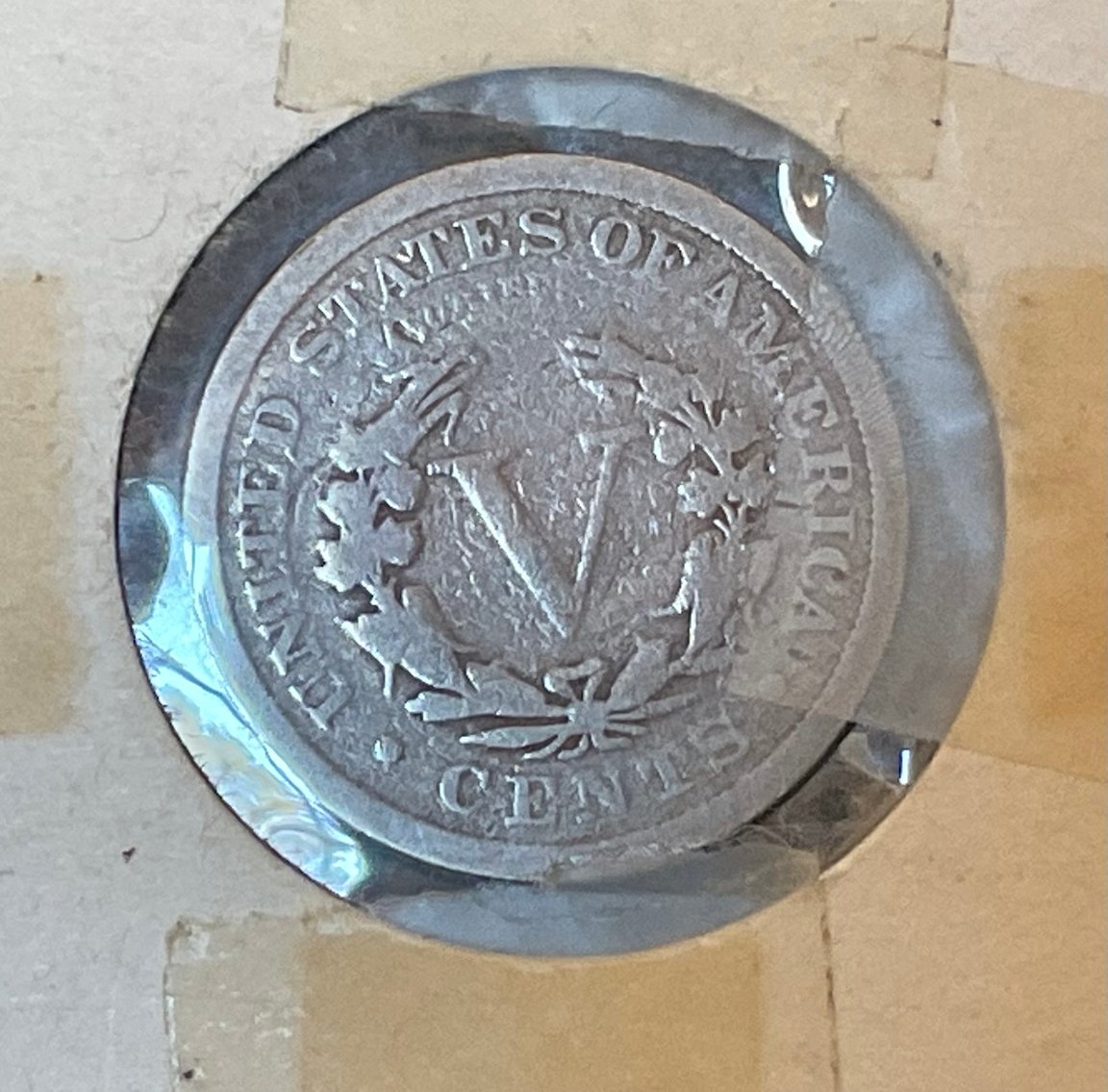 Image for 1906 V Nickel
