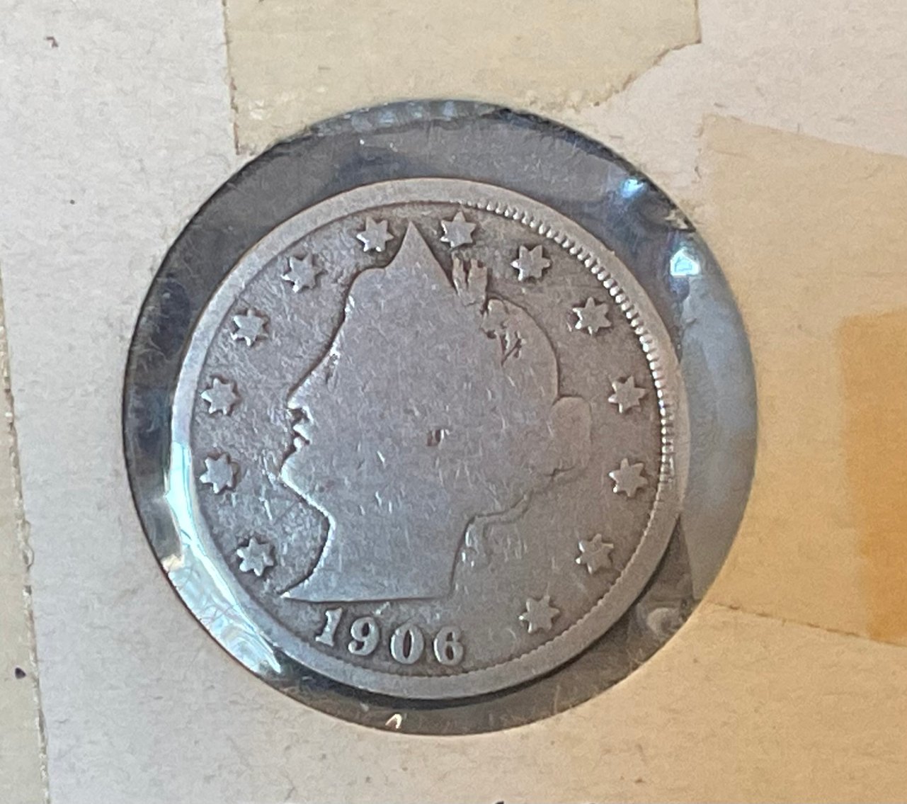 Image for 1906 V Nickel