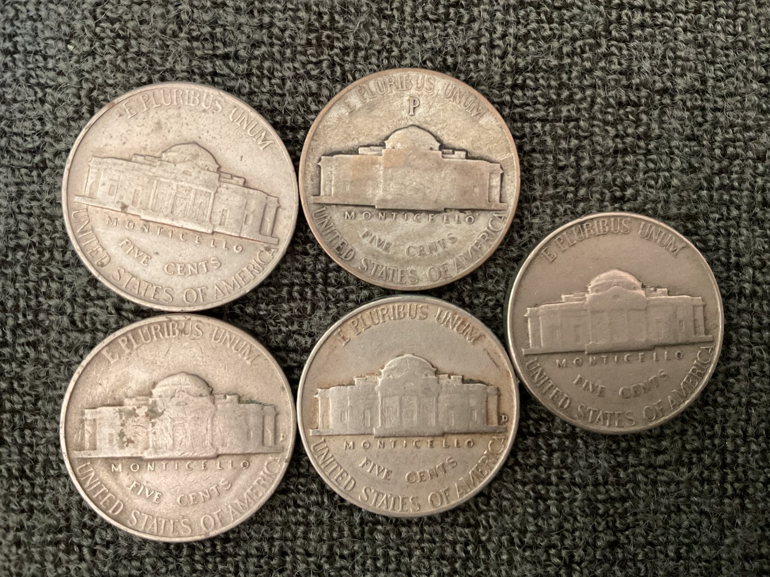 Image for 1940’s & 1951 Nickels