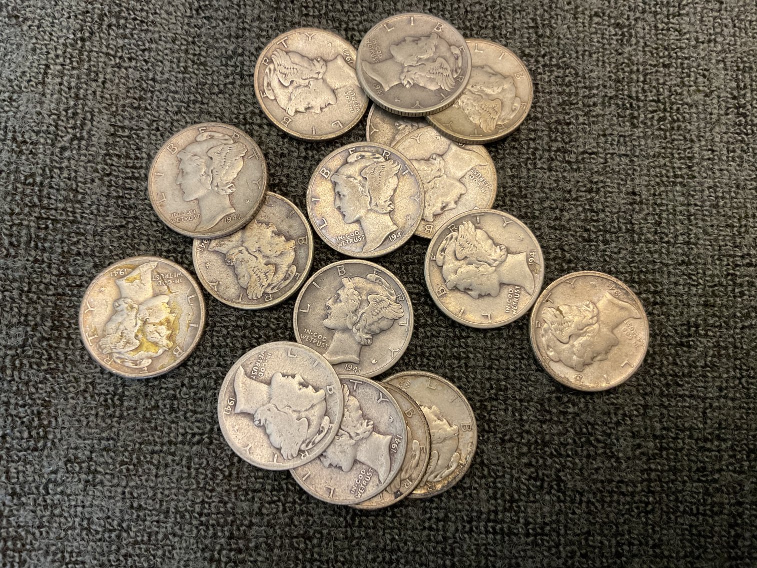 Image for 1941 Mercury Dimes