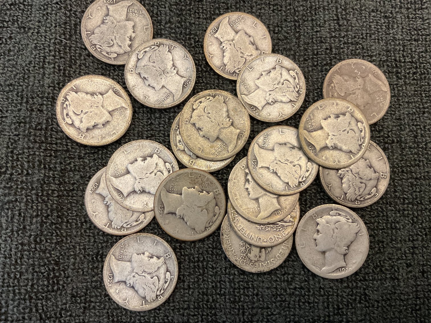 Image for 1920-29 Mercury Dimes