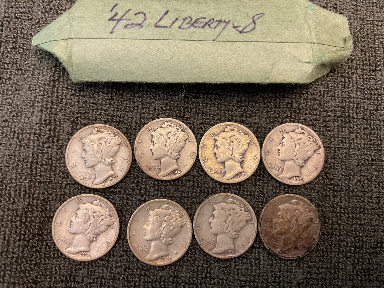 Image for 1942 Mercury Dimes