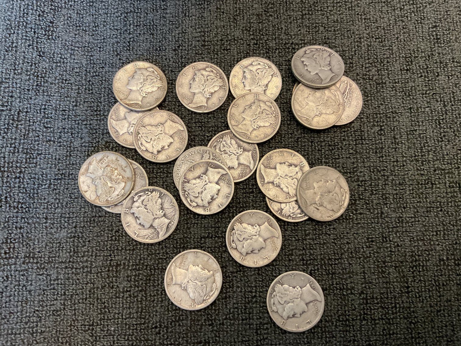 Image for 1943 Mercury Dimes