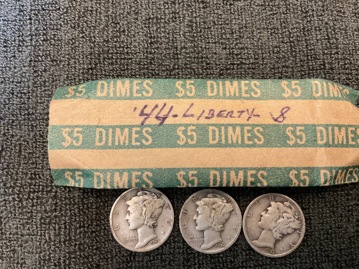 Image for 1944 Mercury Dimes